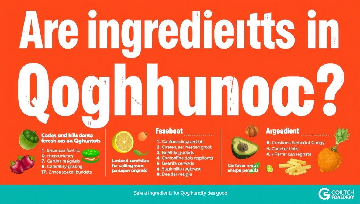 is ingredients in qoghundos good